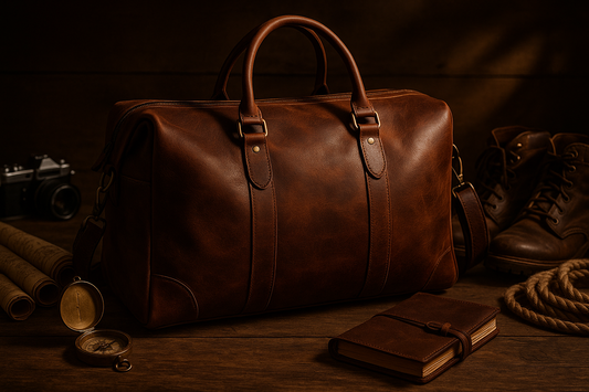 Why the Crazy Horse Leather Travel Bag Stands Out as the Top Choice for Adventurers - ArtOm_farm™ LEATHER