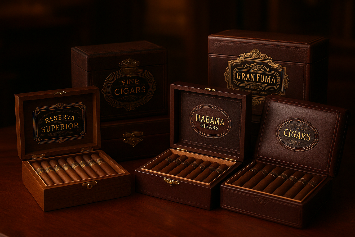 Cigar Boxes Collection for Discerning Smokers - undefined