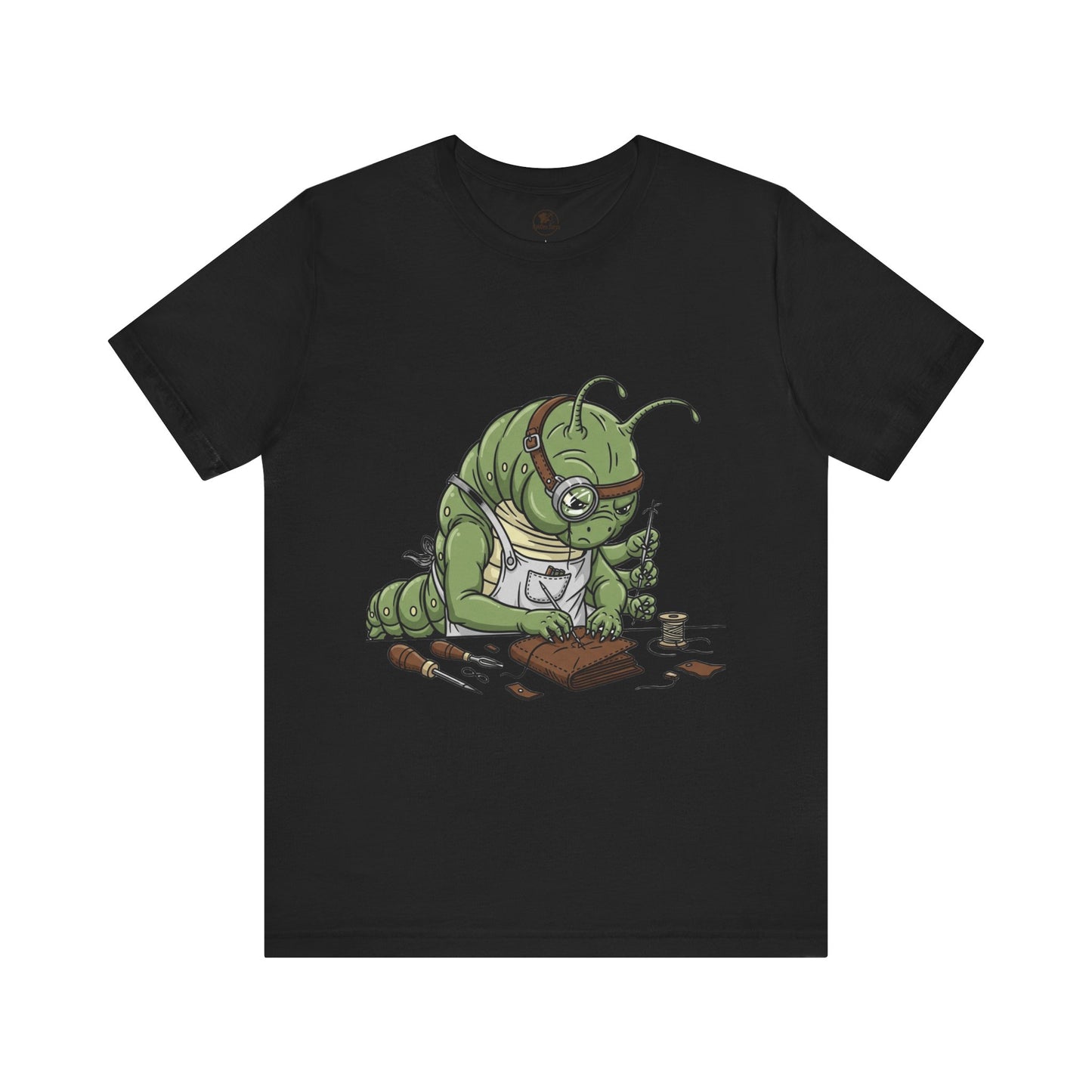 Cute Critter Crafting Tee - Fun Graphic Unisex T-Shirt for Creatives, Perfect Gift for Artsy Individuals - ArtOm_farm™ LEATHER