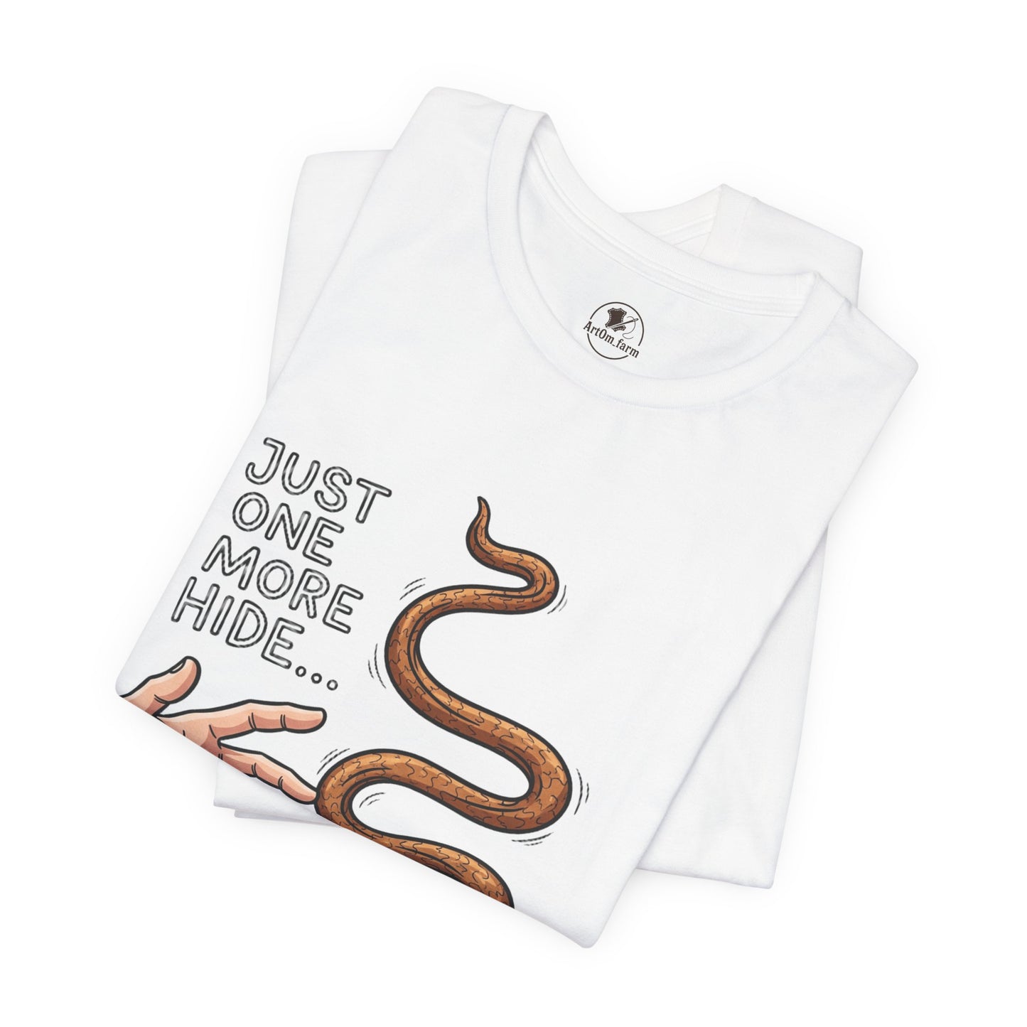 Quirky Tees for Fun Lovers - Perfect Casual Wear for Gifts, Parties, and Everyday Humor - ArtOm_farm™ LEATHER