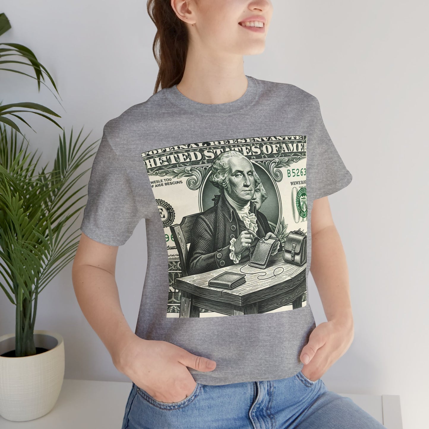 Alexander Hamilton Graphic Tee - Unisex Jersey Shirt for History Lovers, Vintage Style Casual Wear, Great Benjamin Franklin Graphic Tee Gift