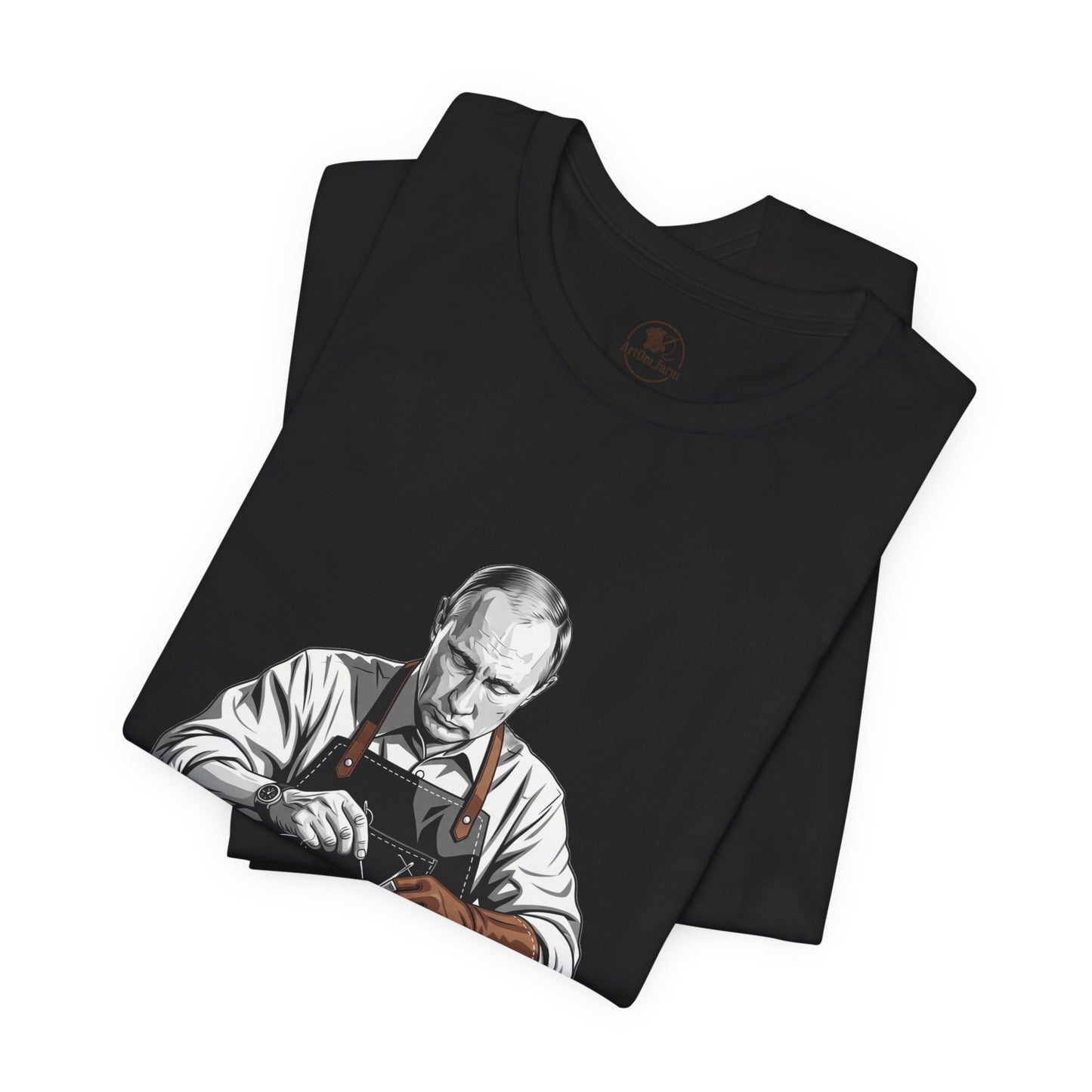 Craftsman Graphic Tee for Artisans, Perfect Birthday Gifts and Everyday Wear - ArtOm_farm™ LEATHER