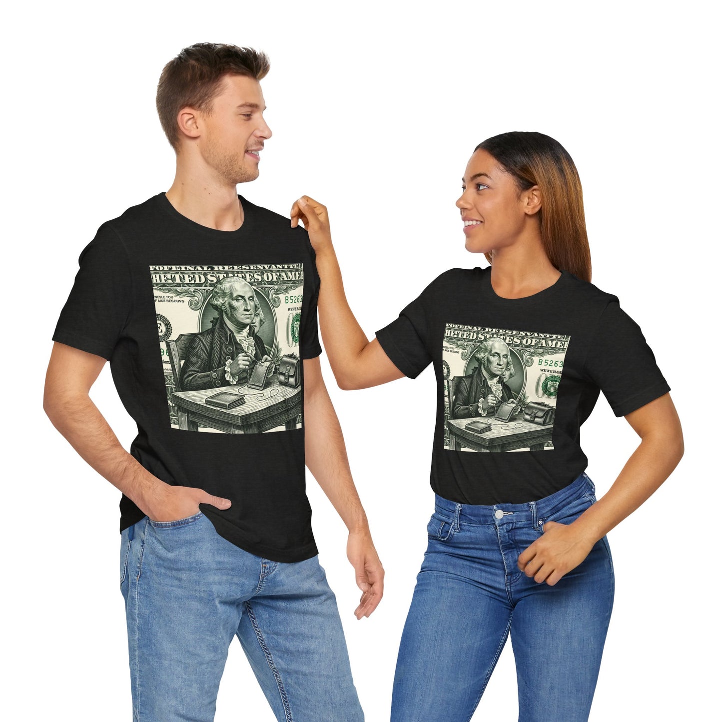 Alexander Hamilton Graphic Tee - Unisex Jersey Shirt for History Lovers, Vintage Style Casual Wear, Great Benjamin Franklin Graphic Tee Gift