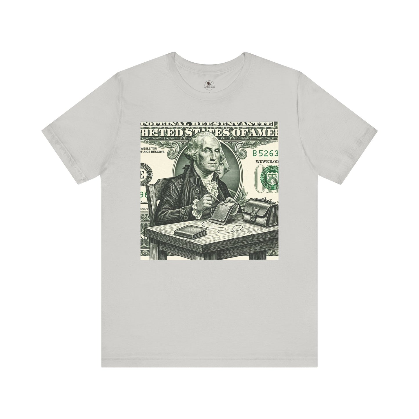 Alexander Hamilton Graphic Tee - Unisex Jersey Shirt for History Lovers, Perfect Father's Day Gift, Vintage Style Casual Wear - ArtOm_farm™ LEATHER