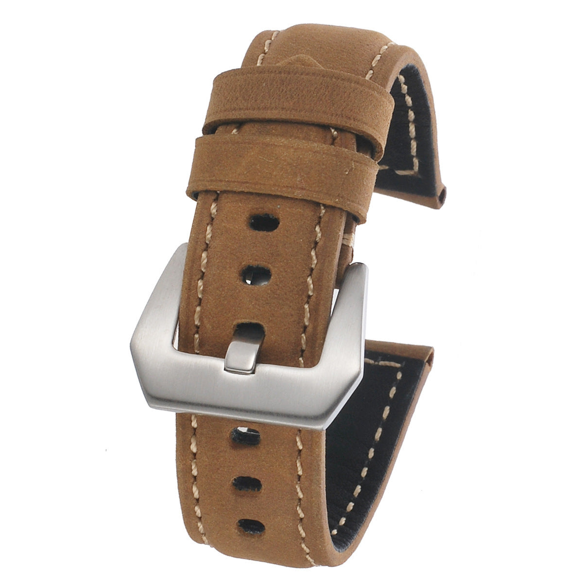 Crazy Horse Leather Strap 20mm 22mm 24mm 26mm Calfskin Quality - ArtOm_farm™ LEATHER