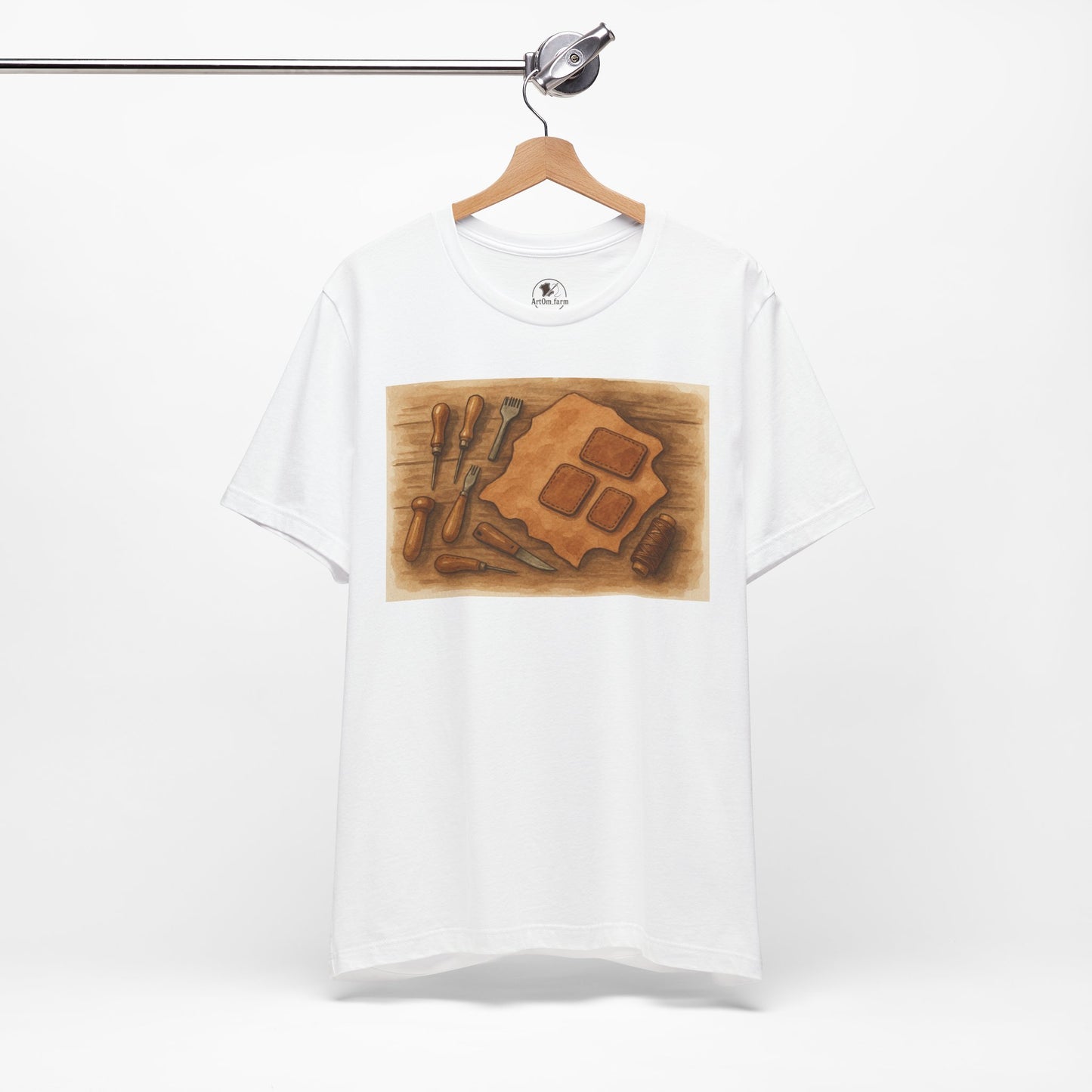 Craftsman Tools Tee - The Ideal Gift for Hobbyists and DIY Enthusiasts - ArtOm_farm™ LEATHER
