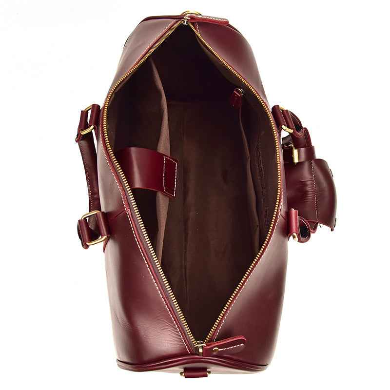 Crazy Horse Leather Tote Bag - ArtOm_farm™ LEATHER