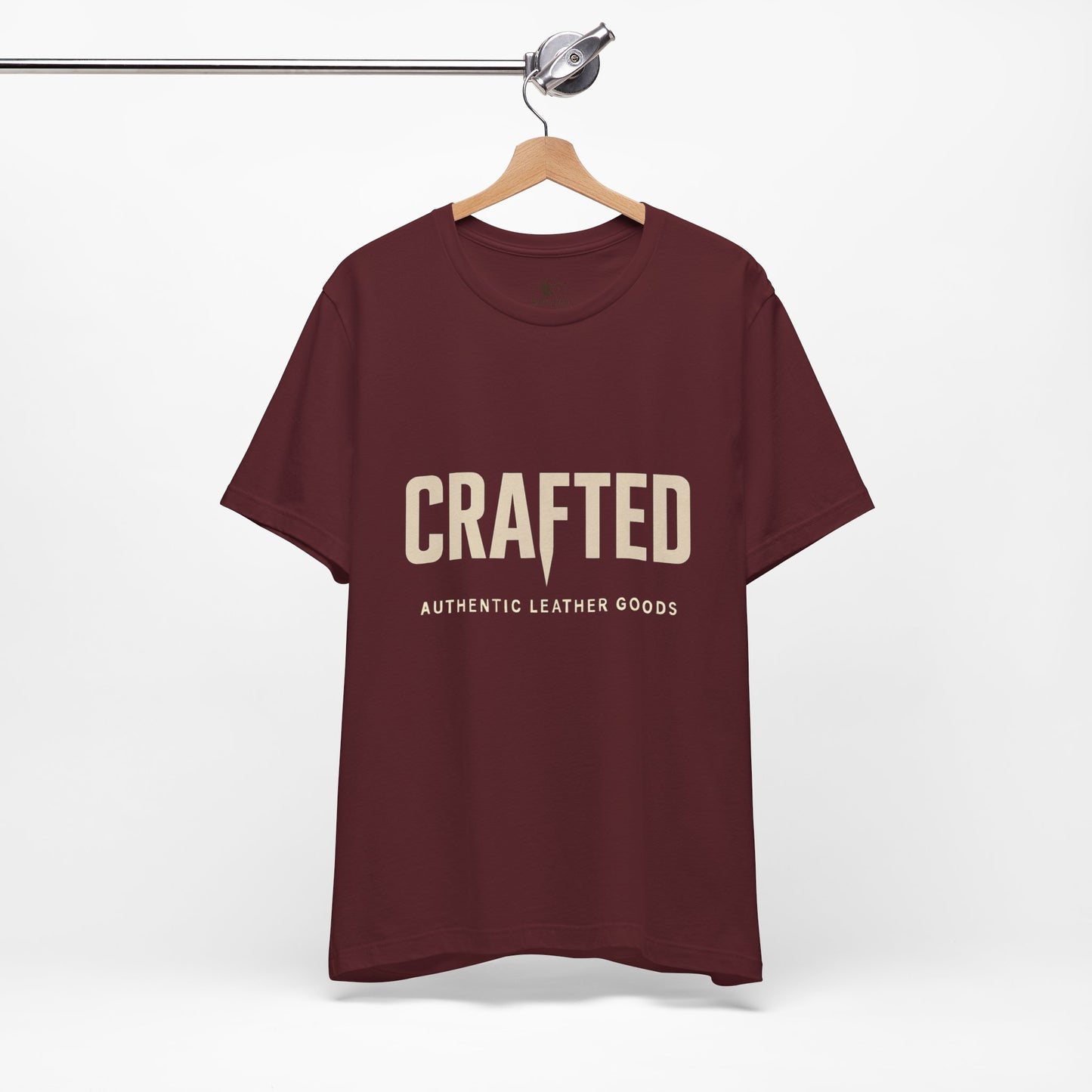 Crafted Leather Goods Tee - Unisex Casual Shirt, Vintage Style Cozy Everyday Wear, Perfect Gift for Him