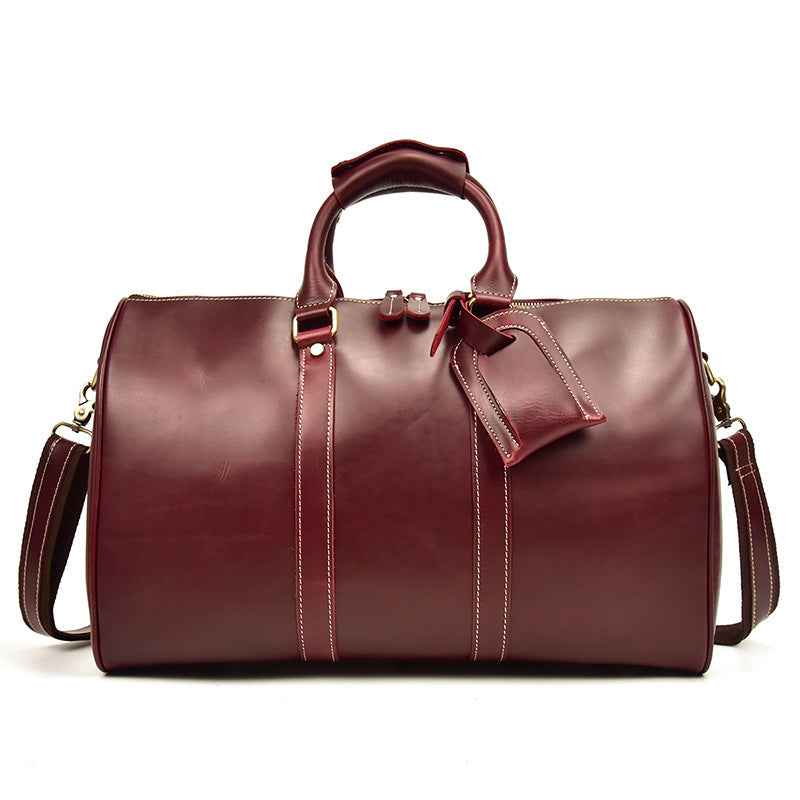 Crazy Horse Leather Tote Bag - ArtOm_farm™ LEATHER