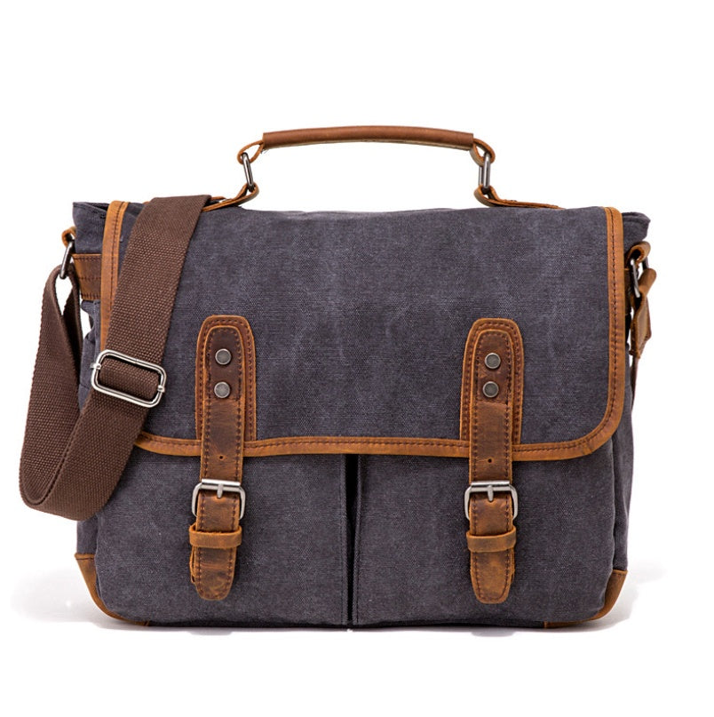 Horse Leather Briefcase - Premium Quality Leather Laptop Bag for Professionals - ArtOm_farm™ LEATHER