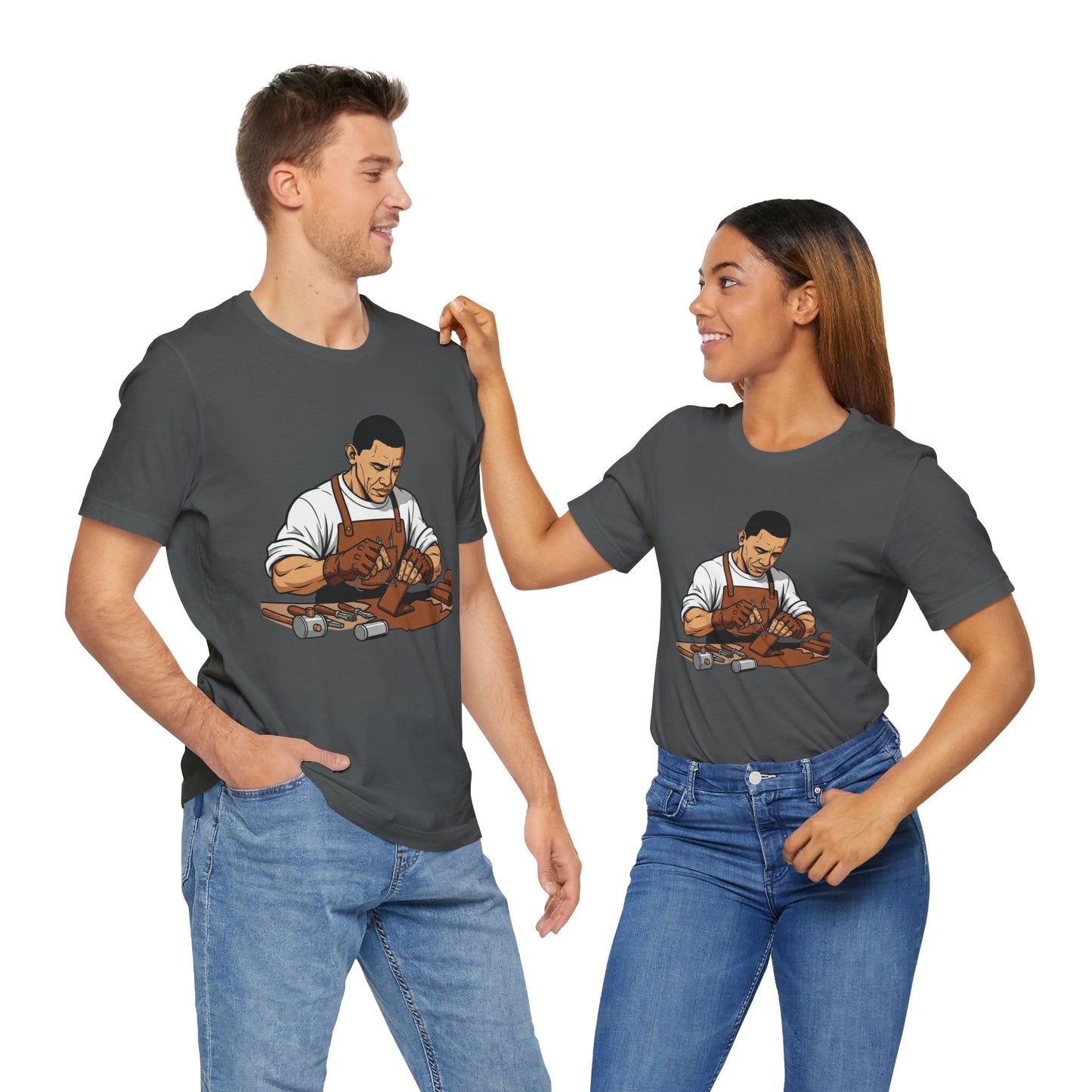 Craftsman Tee for Art Lovers - Unisex Shirt, Handyman Gift for Woodworking Enthusiasts, Perfect Father's Day Gift