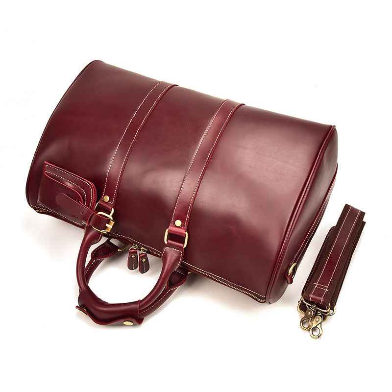 Crazy Horse Leather Tote Bag - ArtOm_farm™ LEATHER