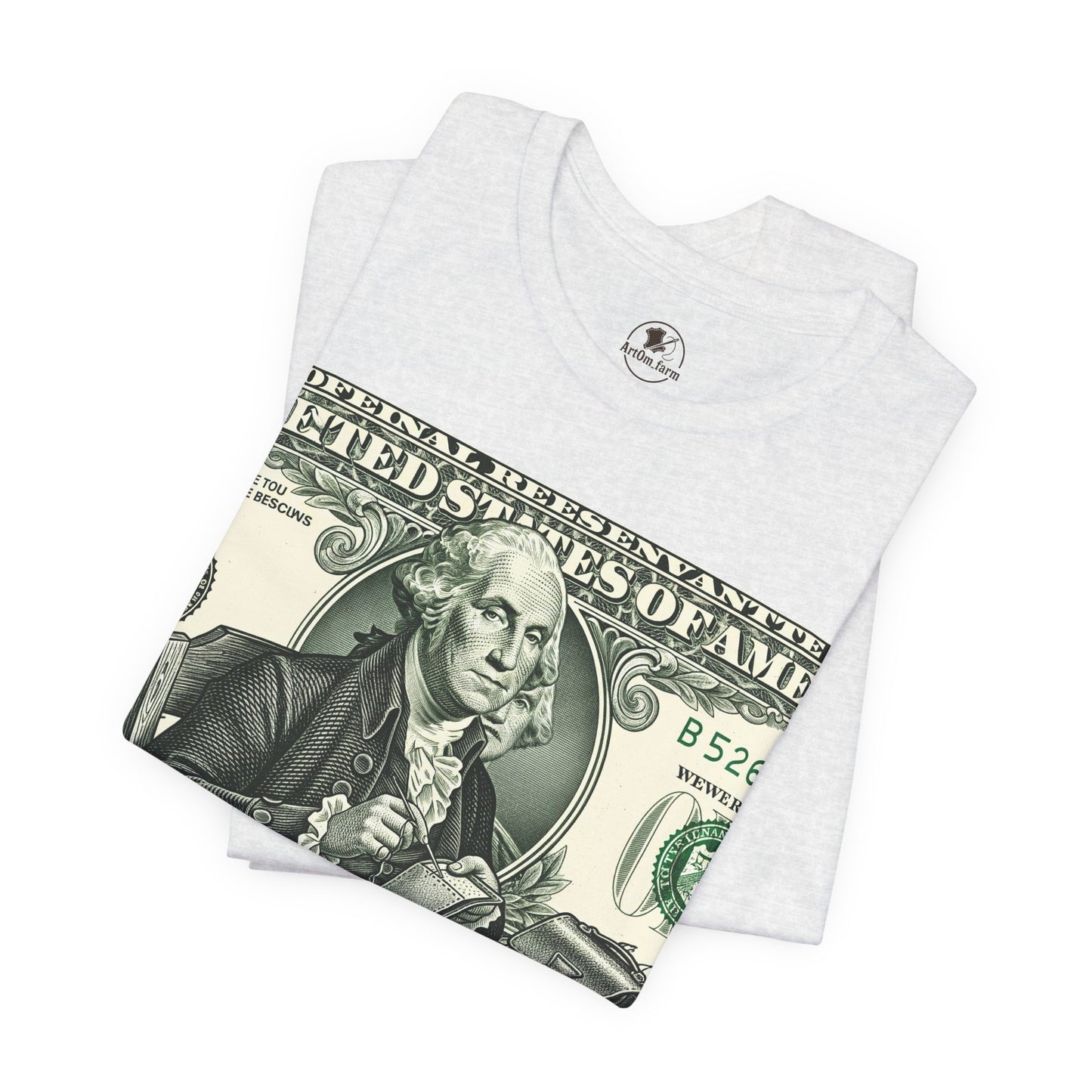 Alexander Hamilton Graphic Tee - Unisex Jersey Shirt for History Lovers, Perfect Father's Day Gift, Vintage Style Casual Wear - ArtOm_farm™ LEATHER