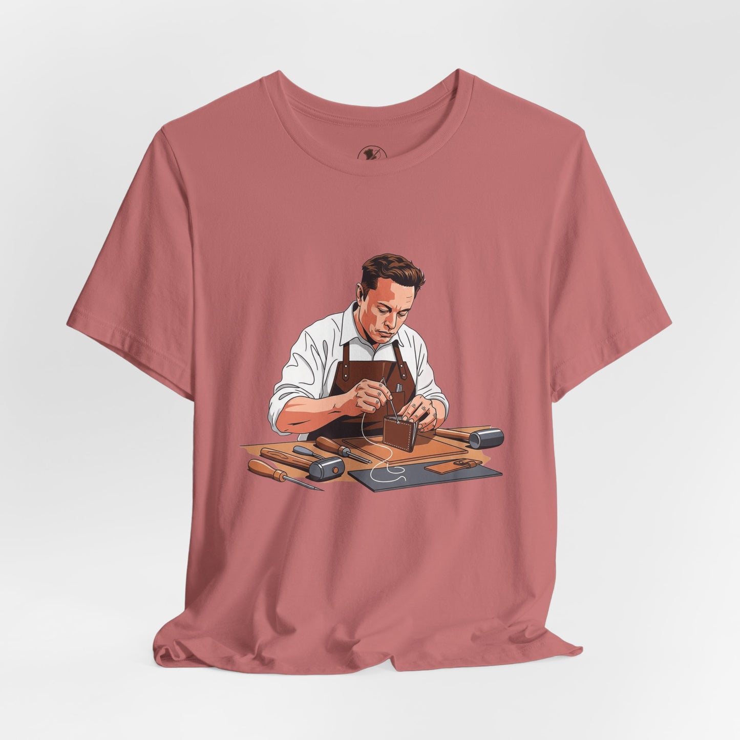Craftsman Tee - Celebrate Artisanship with the Perfect Gift for Handyman and Father's Day, Ideal for Casual Everyday Wear - ArtOm_farm™ LEATHER