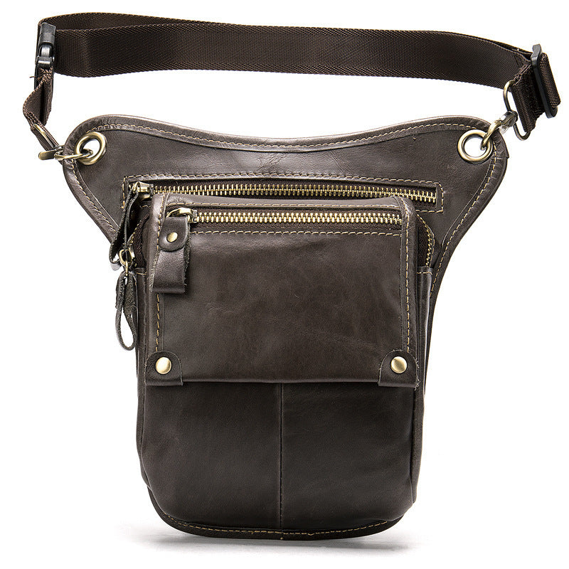 Vintage Leather Crossbody Bag - Timeless Style and Durability - ArtOm_farm™ LEATHER