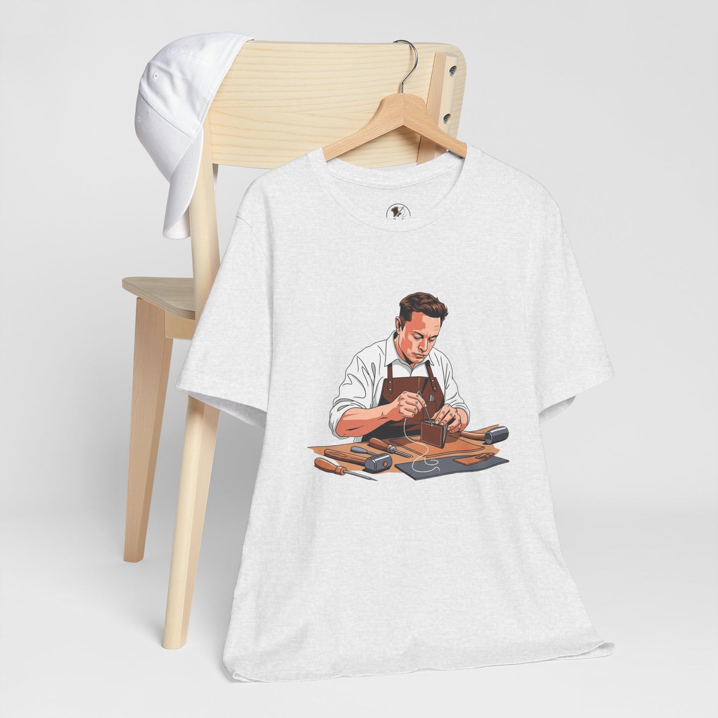 Craftsman Tee - Celebrate Artisanship with the Perfect Gift for Handyman and Father's Day, Ideal for Casual Everyday Wear - ArtOm_farm™ LEATHER