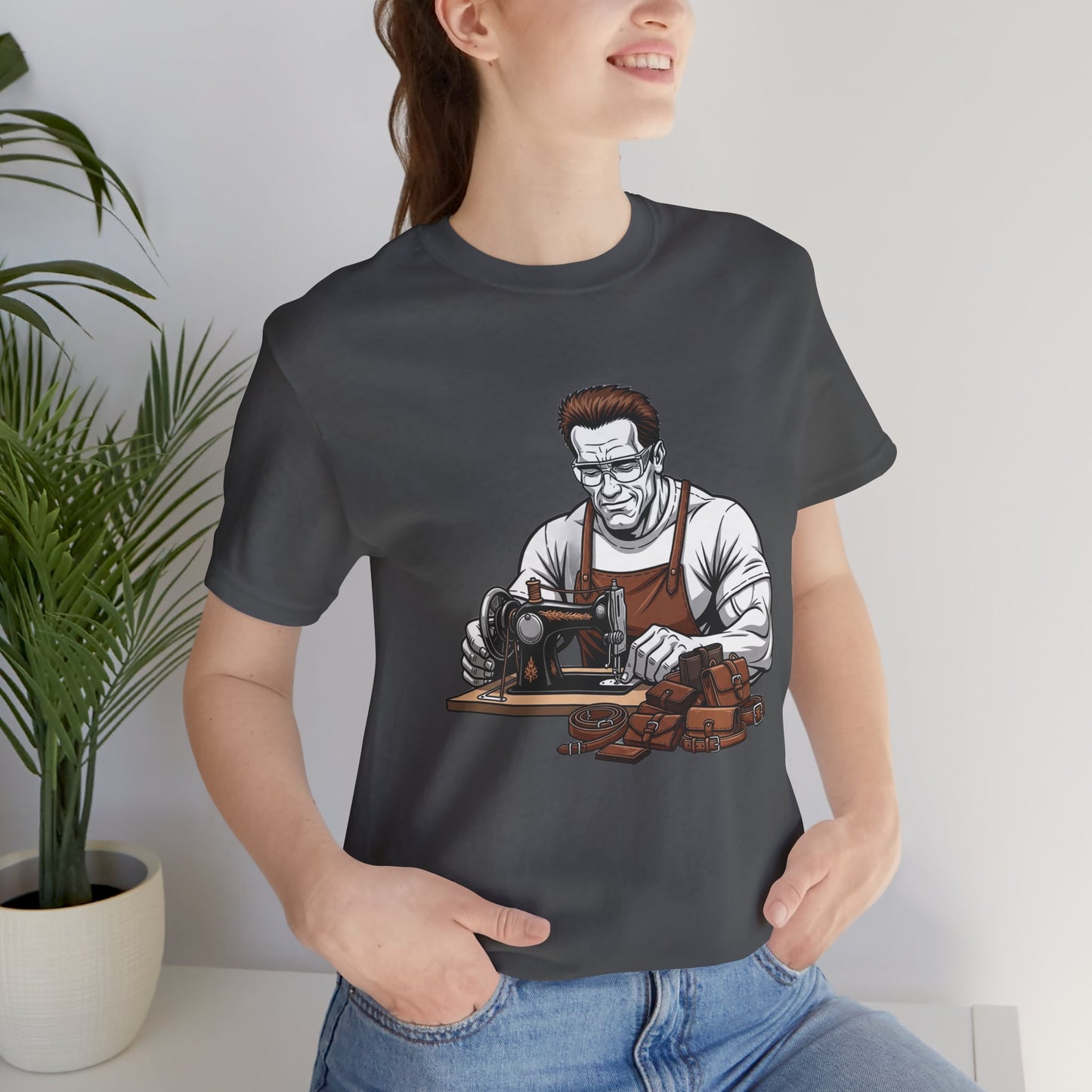 Crafty Masculine Tee - Unique Humor Shirt for Father's Day, Unisex Graphic Tee, Artisan Style Apparel