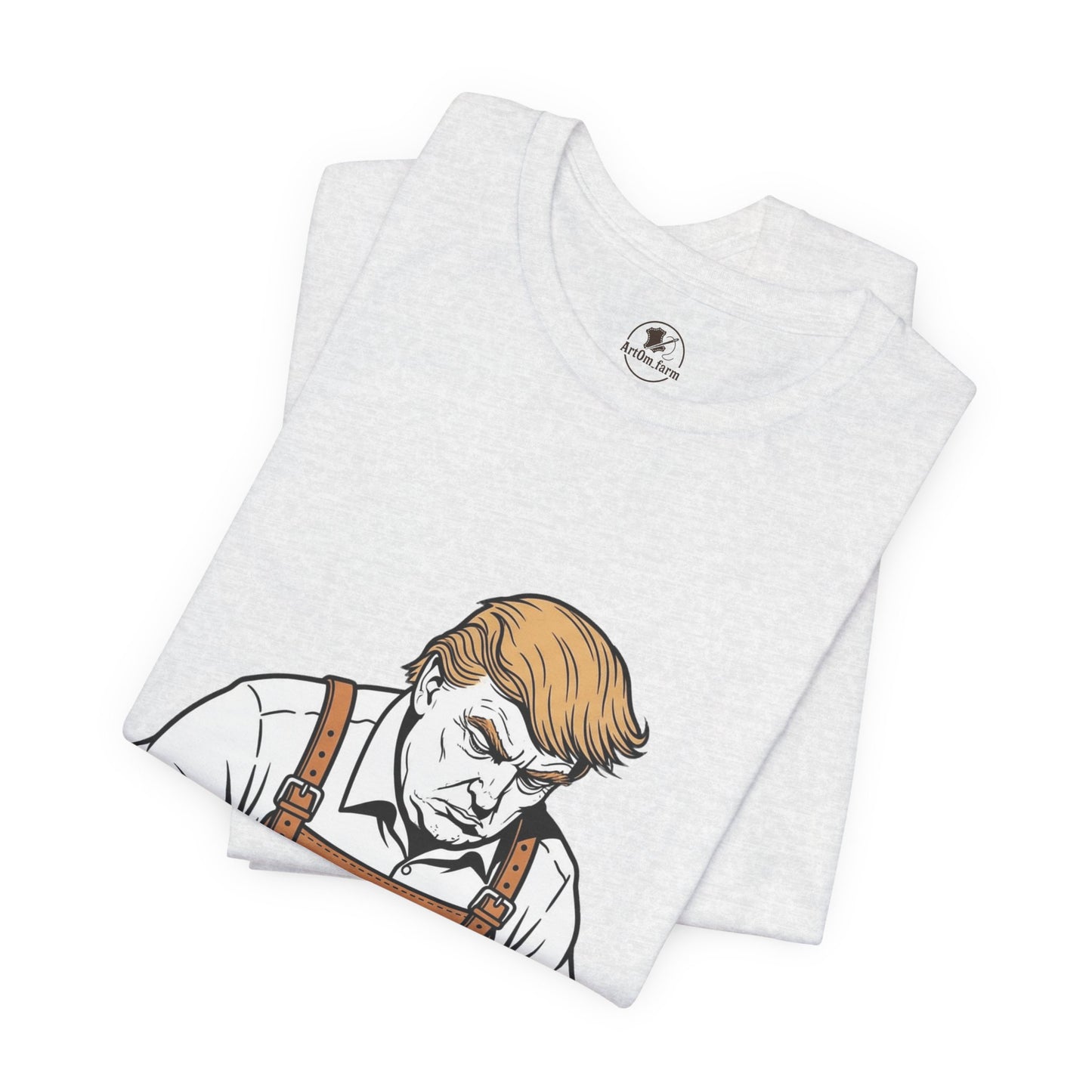 Craftsman Graphic Tee - Workshop T-Shirt for Hobbyists, Unisex Short Sleeve Father's Day Apparel, Artisan Merch - ArtOm_farm™ LEATHER