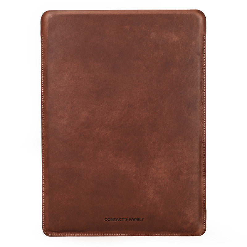 Protective Cover Crazy Horse Leather Laptop Bag for 13.3-inch Computers - ArtOm_farm™ LEATHER