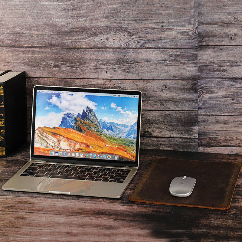 Protective Cover Crazy Horse Leather Laptop Bag for 13.3-inch Computers - ArtOm_farm™ LEATHER