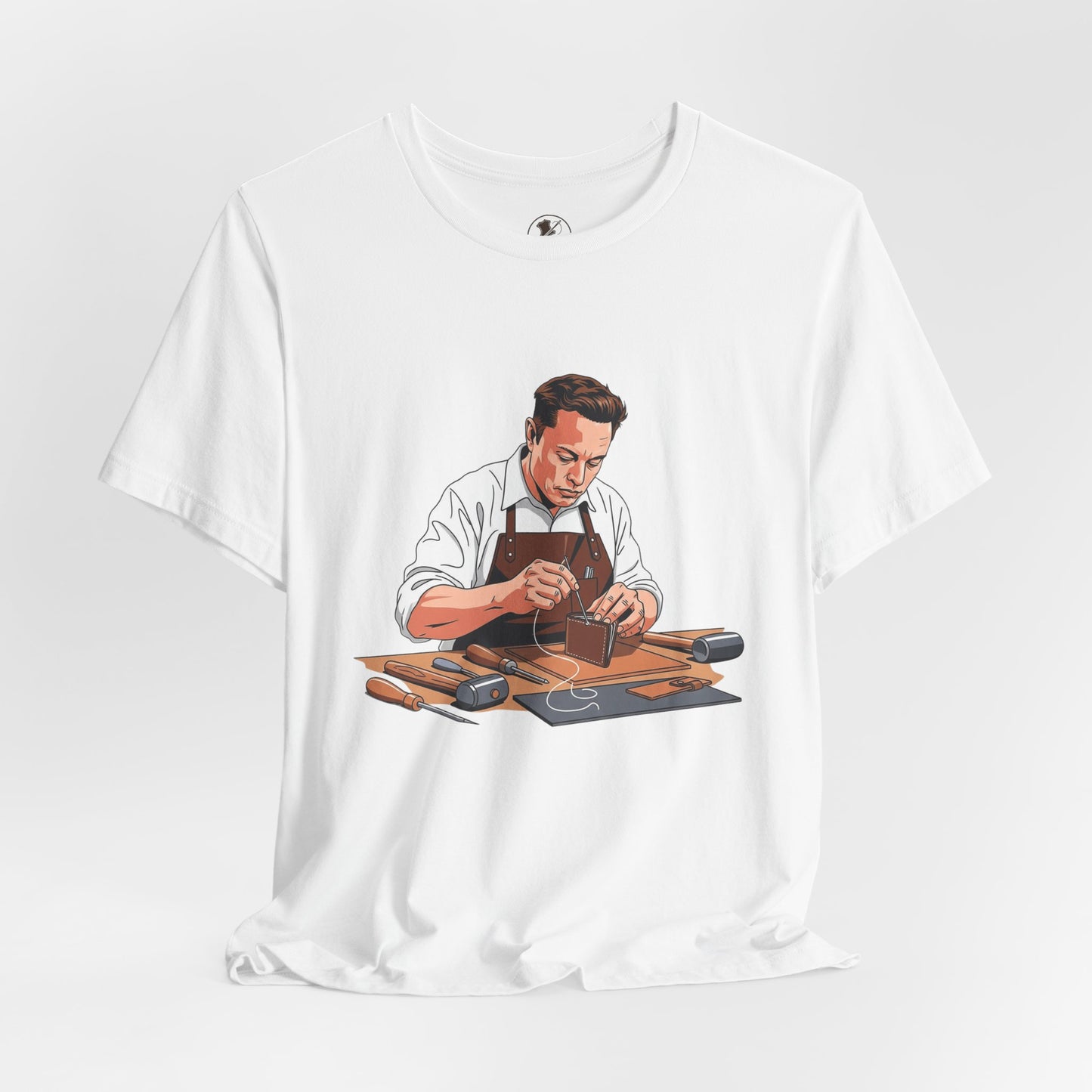 Craftsman Tee - Celebrate Artisanship with the Perfect Gift for Handyman and Father's Day, Ideal for Casual Everyday Wear - ArtOm_farm™ LEATHER
