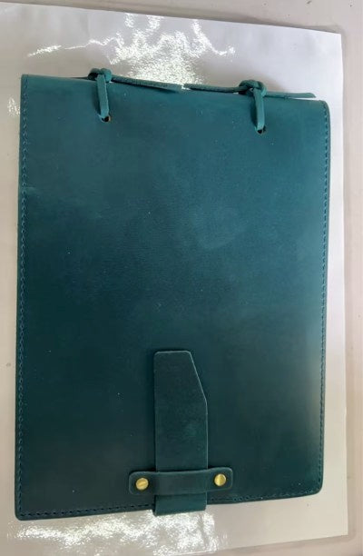Vintage Leather Handmade Notebook - Genuine Leather Rope Bound Journal for Notes and Painting - ArtOm_farm™ LEATHER