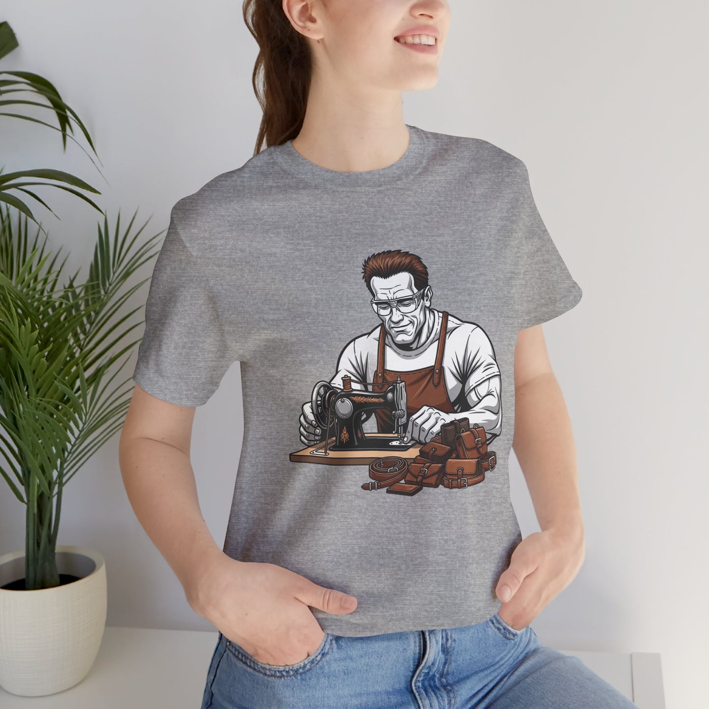 Crafty Masculine Tee - Unique Humor Shirt for Father's Day, Unisex Graphic Tee, Artisan Style Apparel