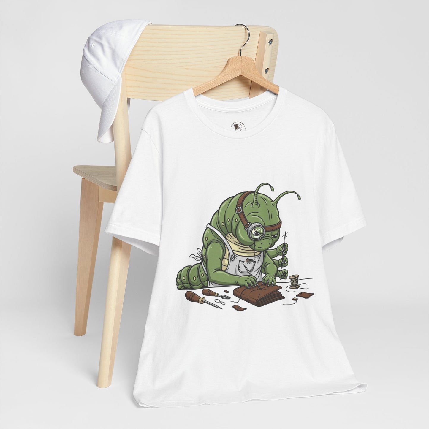 Cute Critter Crafting Tee - Fun Graphic Unisex T-Shirt for Creatives, Perfect Gift for Artsy Individuals - ArtOm_farm™ LEATHER