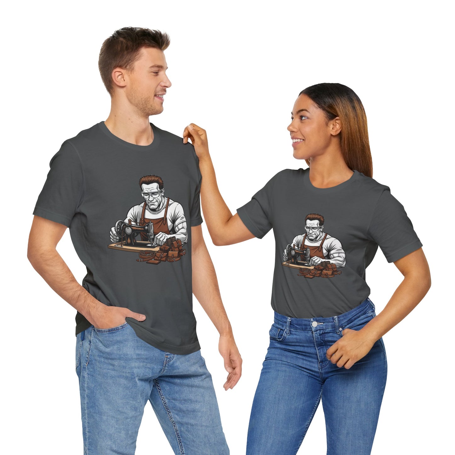 Crafty Masculine Tee - Unique Humor Shirt for Father's Day, Unisex Graphic Tee, Artisan Style Apparel