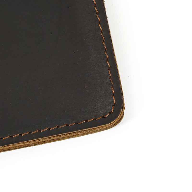 Men's Crazy Horse Leather Short Wallet "Retro"