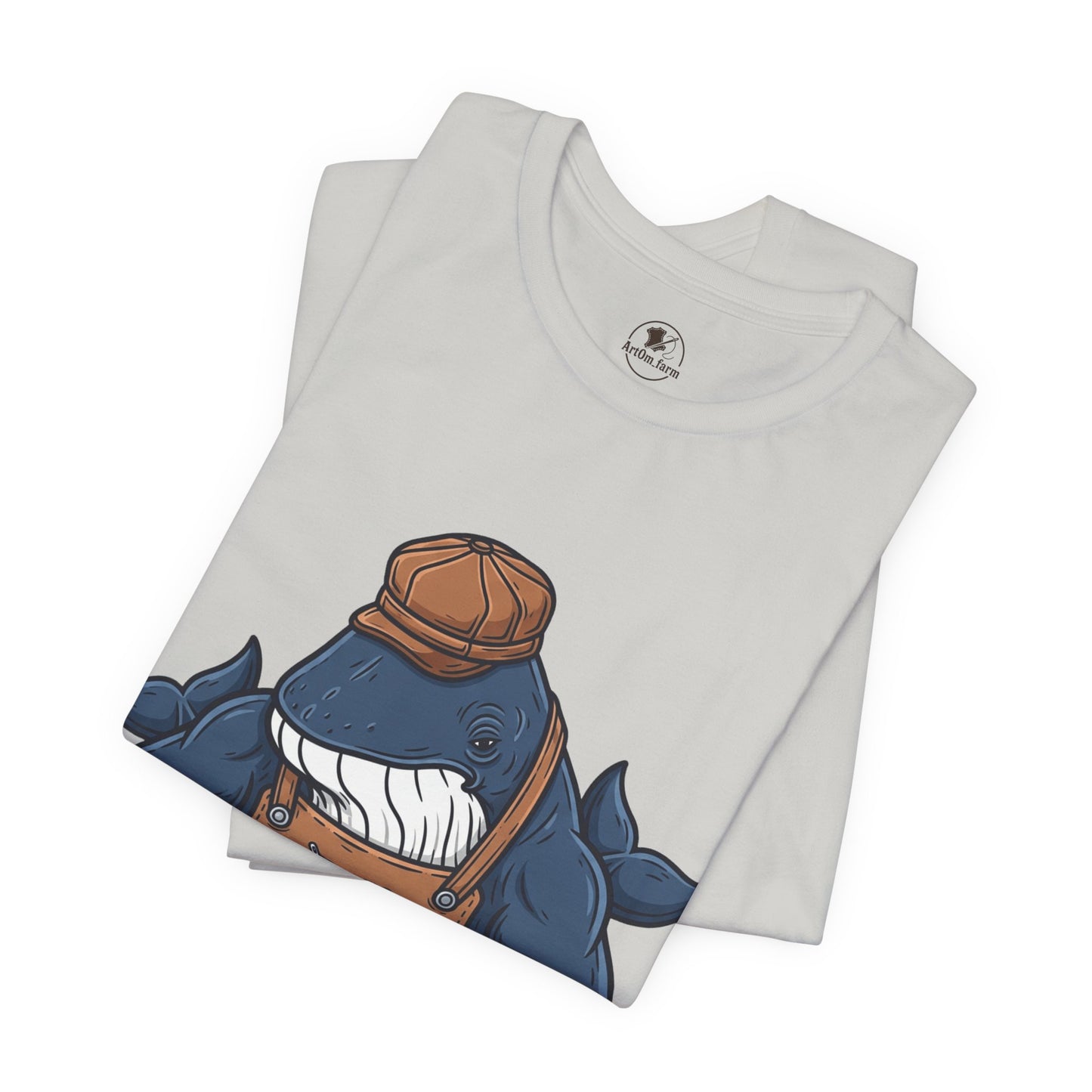 Crafty Shark Tee - Fun Unisex Casual Shirt for Ocean Lovers, Unique Gift Idea and Art Inspired Apparel