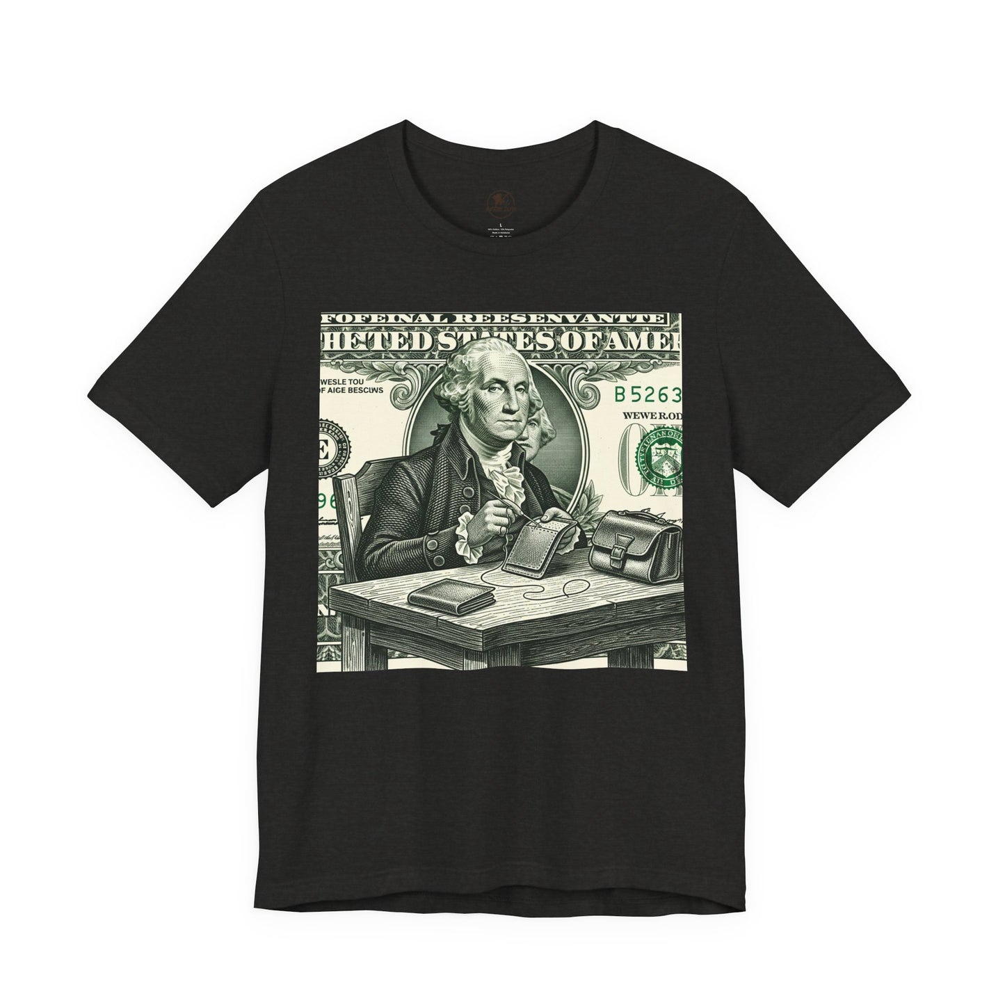 Alexander Hamilton Graphic Tee - Unisex Jersey Shirt for History Lovers, Vintage Style Casual Wear, Great Benjamin Franklin Graphic Tee Gift - ArtOm_farm™ LEATHER
