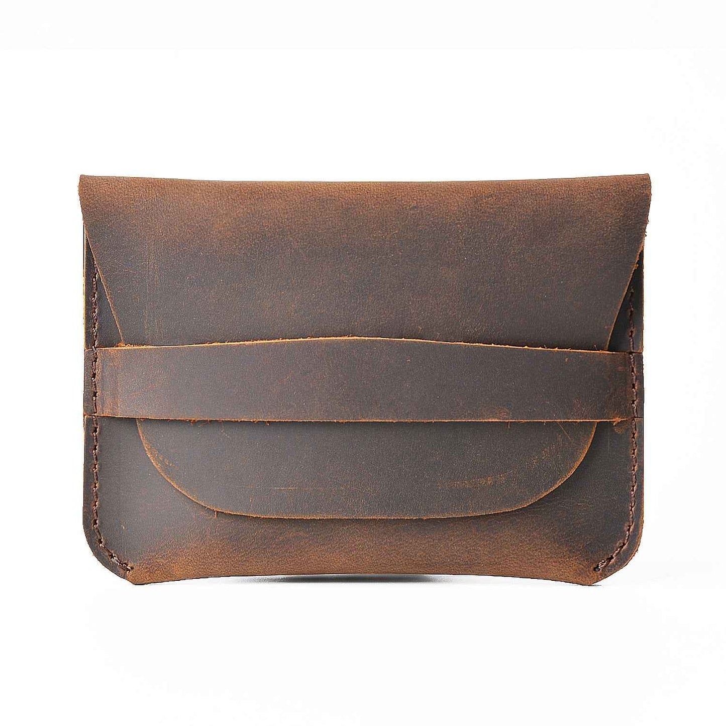 Crazy Horse Leather Wallet/Cardholder Retro - Premium Quality and Timeless Style