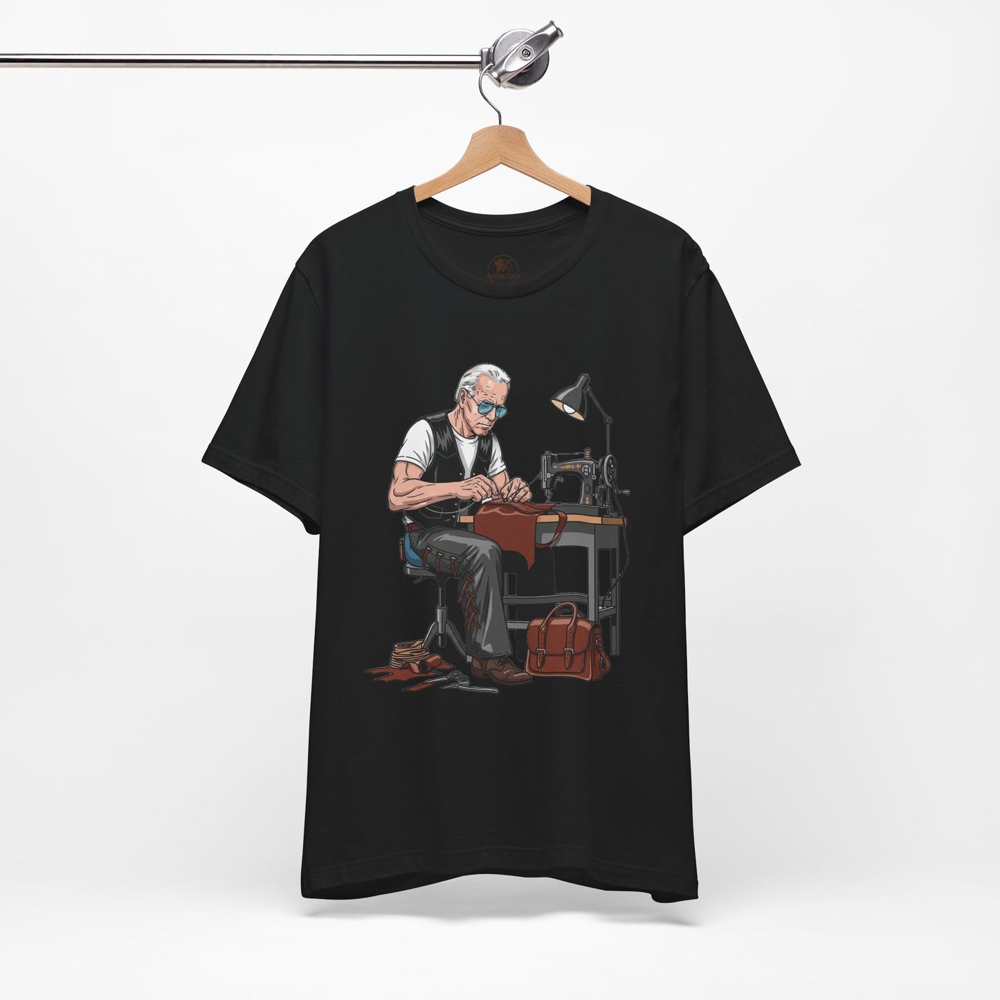 Craftsman Tee for Makers - Perfect Father's Day Gift for Sewing Enthusiasts and Artisan Apparel - ArtOm_farm™ LEATHER