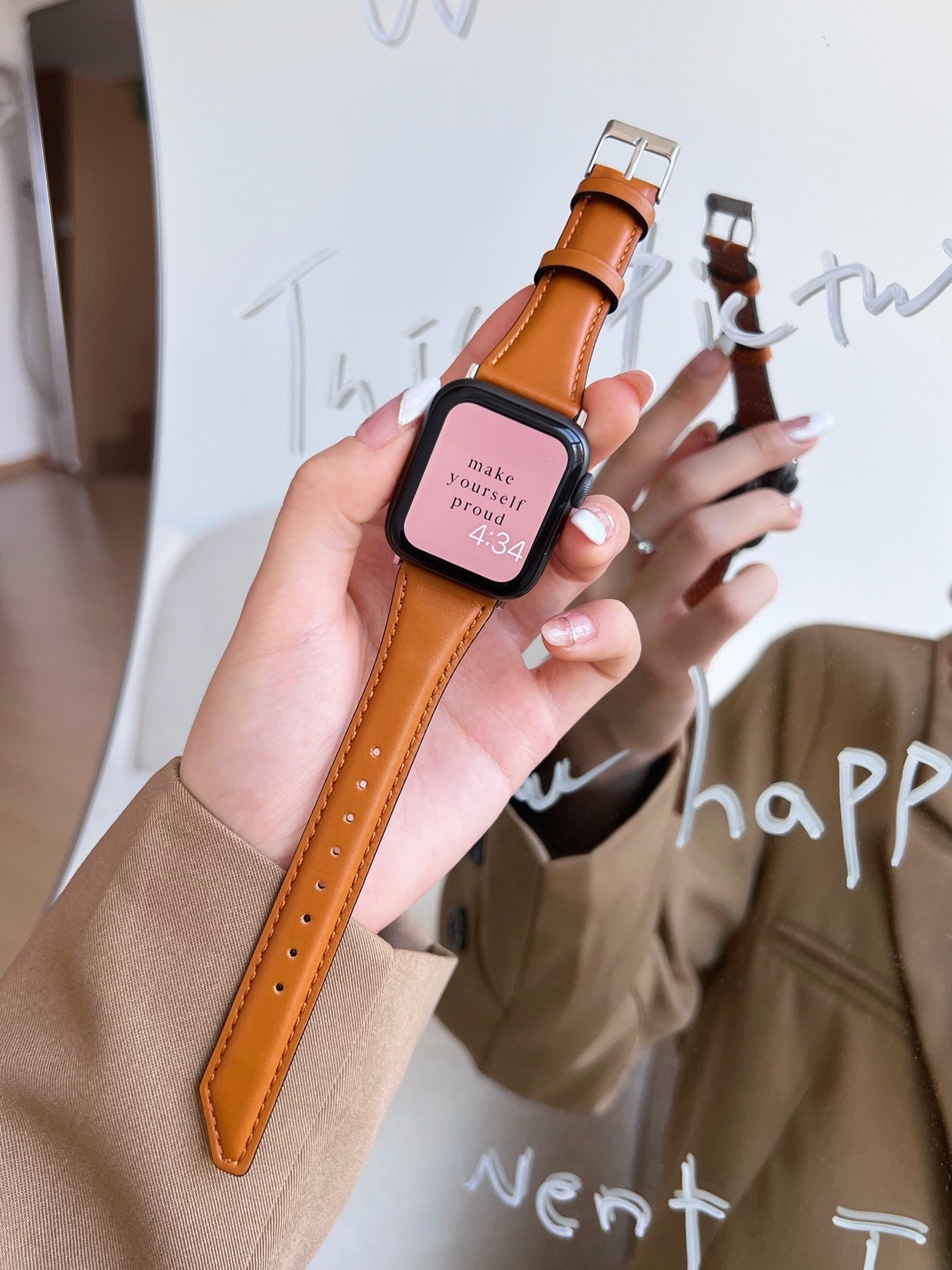 Homemade Vintage Leather Watch Strap for Ultimate Comfort - ArtOm_farm™ LEATHER