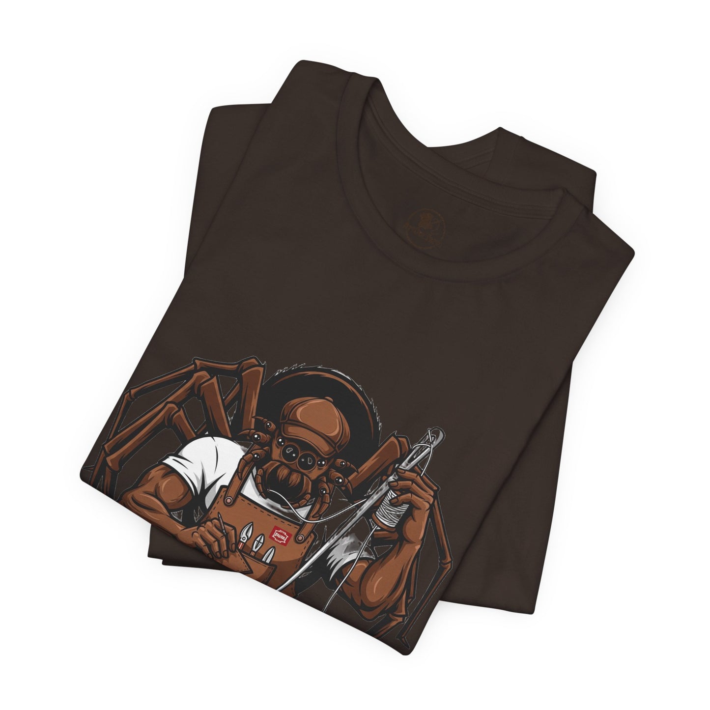Spider-Man Graphic Tee for Unisex, Fun Short Sleeve Jersey Top, Perfect Gift for Comic Lovers, Casual Wear, Halloween Costume Essential - ArtOm_farm™ LEATHER