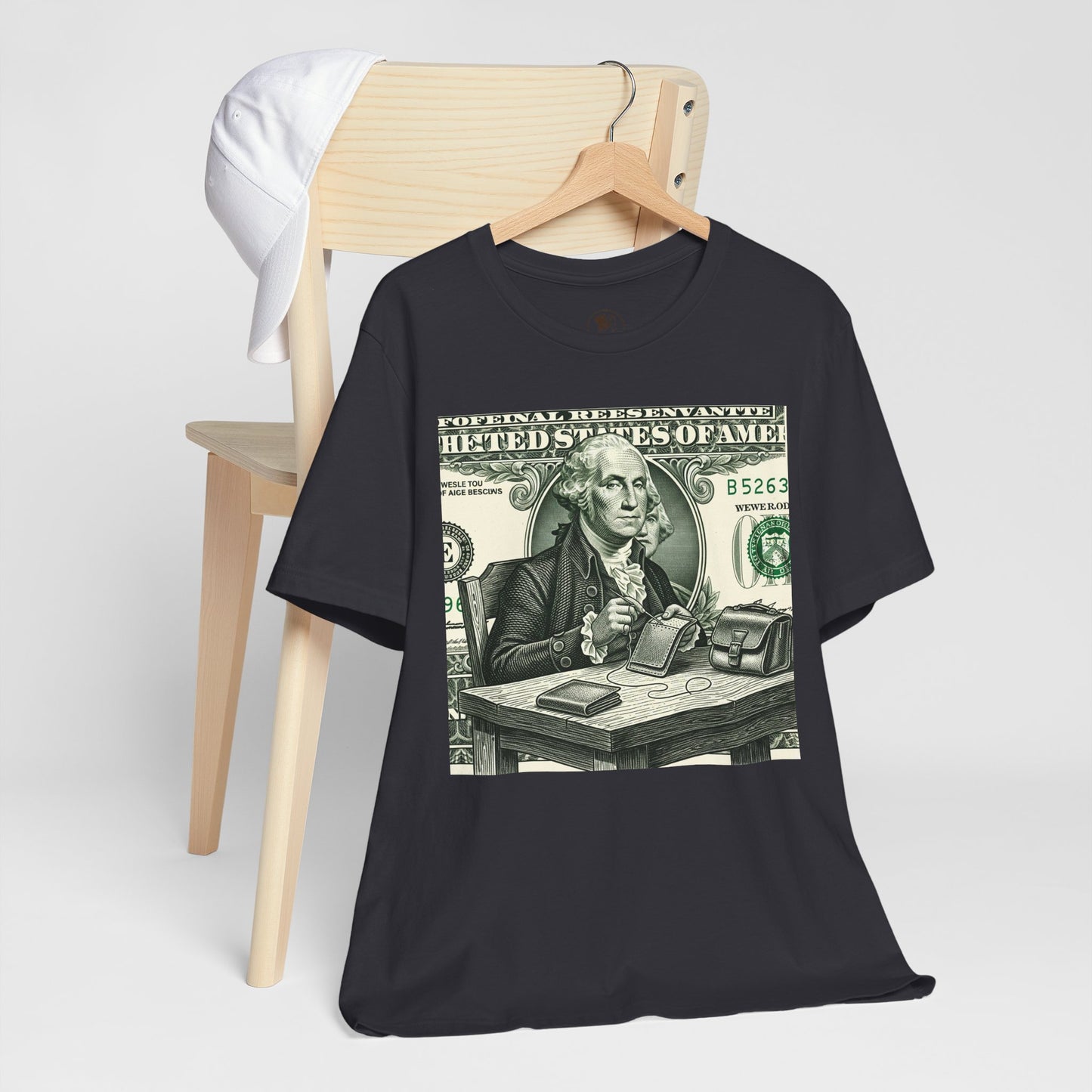 Alexander Hamilton Graphic Tee - Unisex Jersey Shirt for History Lovers, Vintage Style Casual Wear, Great Benjamin Franklin Graphic Tee Gift