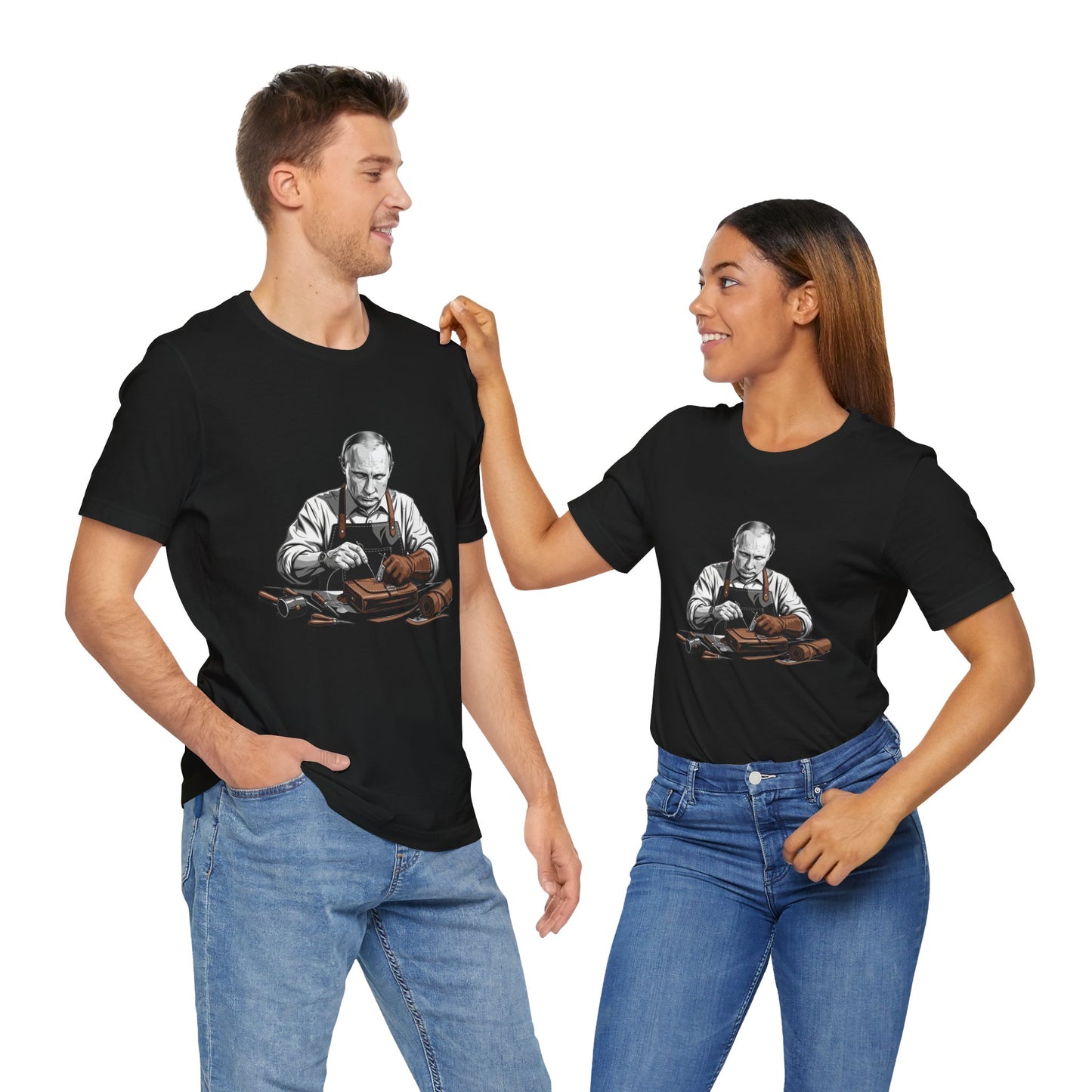 Craftsman Graphic Tee for Artisans, Perfect Birthday Gifts and Everyday Wear - ArtOm_farm™ LEATHER