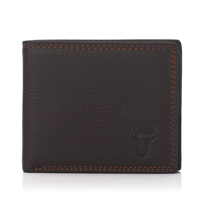 Men's Vintage Leather Wallet - Timeless Style and Durability - ArtOm_farm™ LEATHER