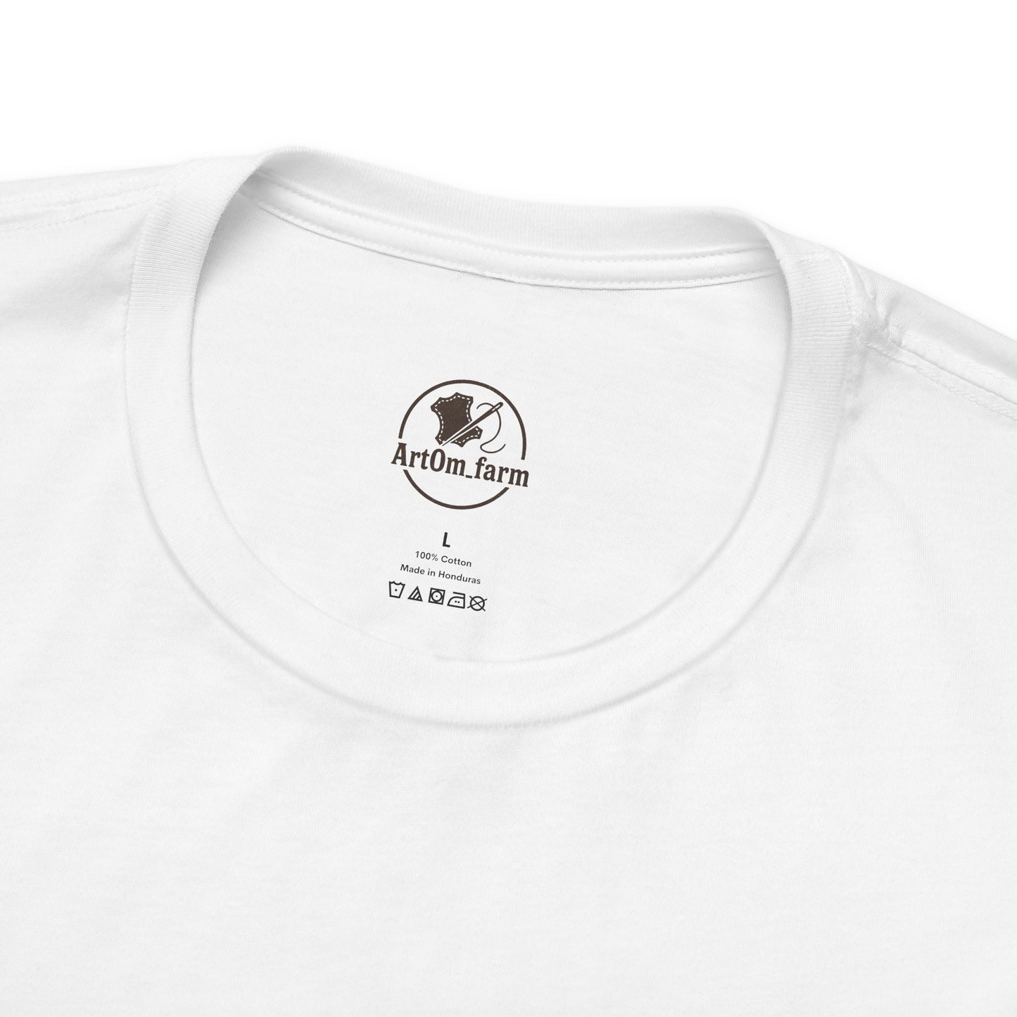 Vibes Chaos Tee - Unisex Jersey Short Sleeve Graphic T-Shirt for Casual Everyday Wear and Summer Essentials - ArtOm_farm™ LEATHER