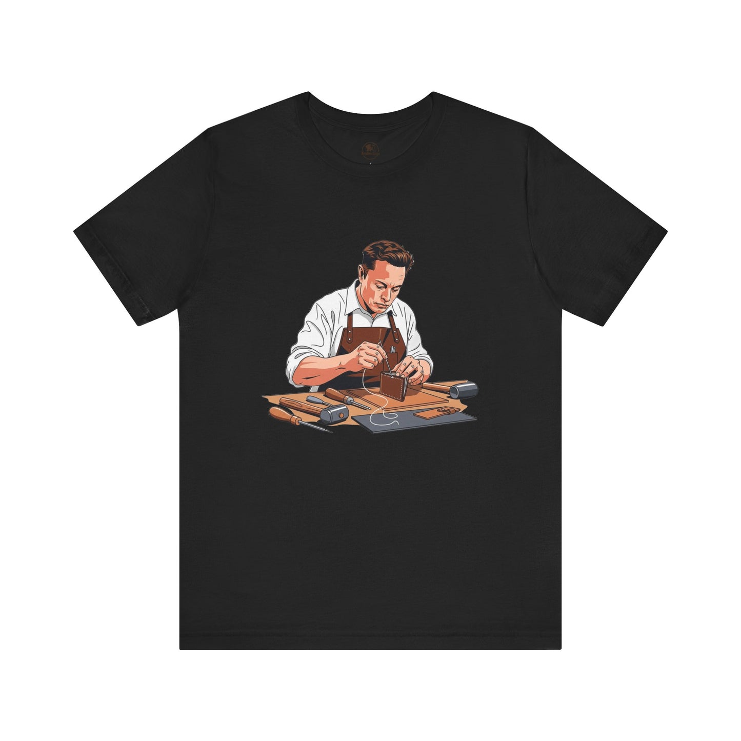 Craftsman Tee - Celebrate Artisanship with the Perfect Gift for Handyman and Father's Day, Ideal for Casual Everyday Wear - ArtOm_farm™ LEATHER