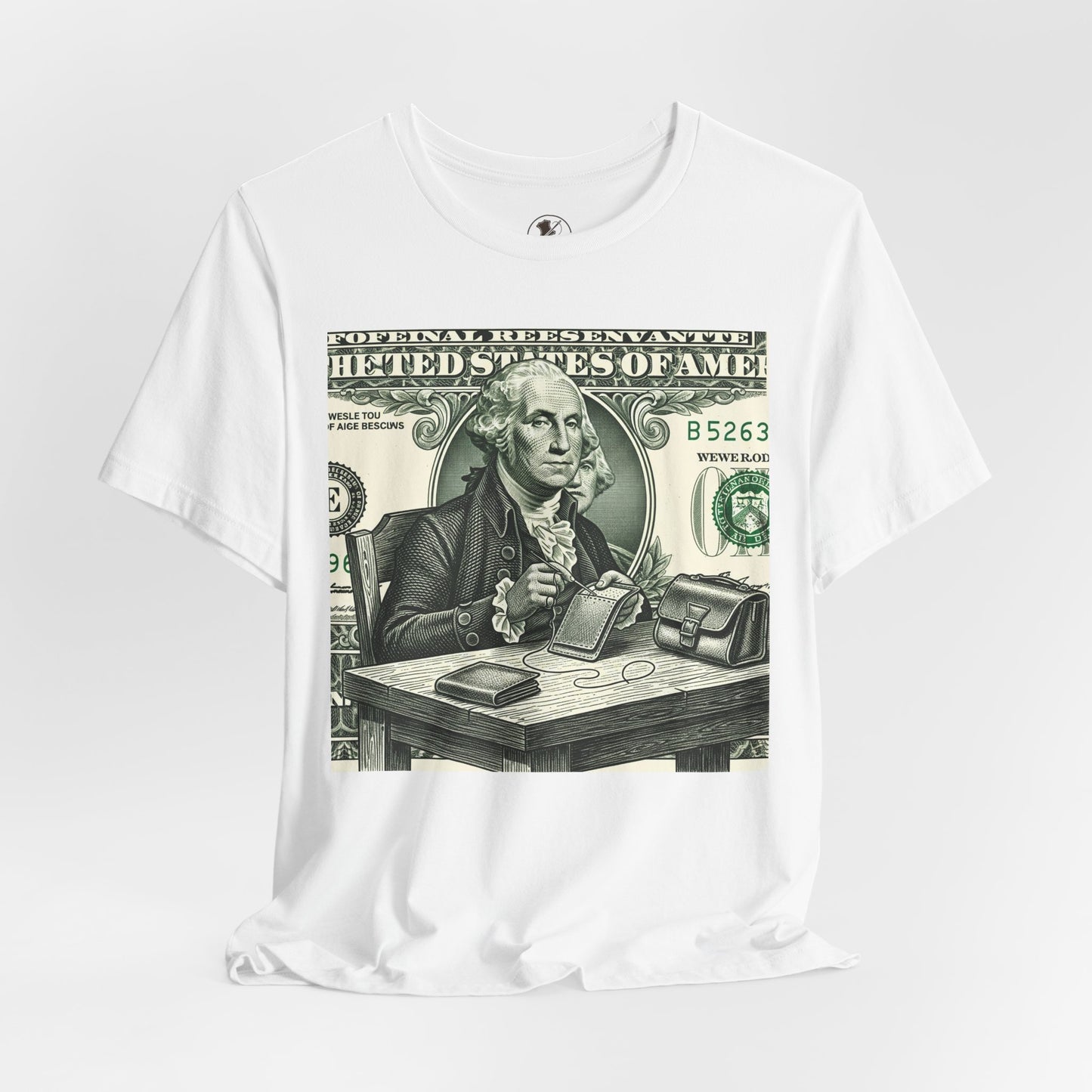 Alexander Hamilton Graphic Tee - Unisex Jersey Shirt for History Lovers, Perfect Father's Day Gift, Vintage Style Casual Wear - ArtOm_farm™ LEATHER