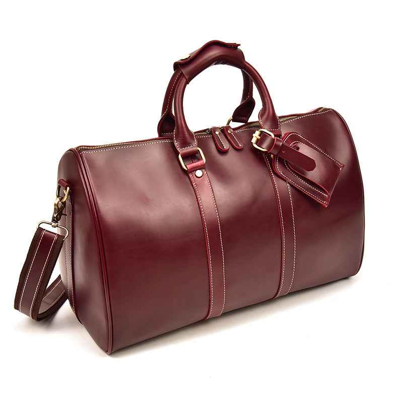 Crazy Horse Leather Tote Bag - ArtOm_farm™ LEATHER