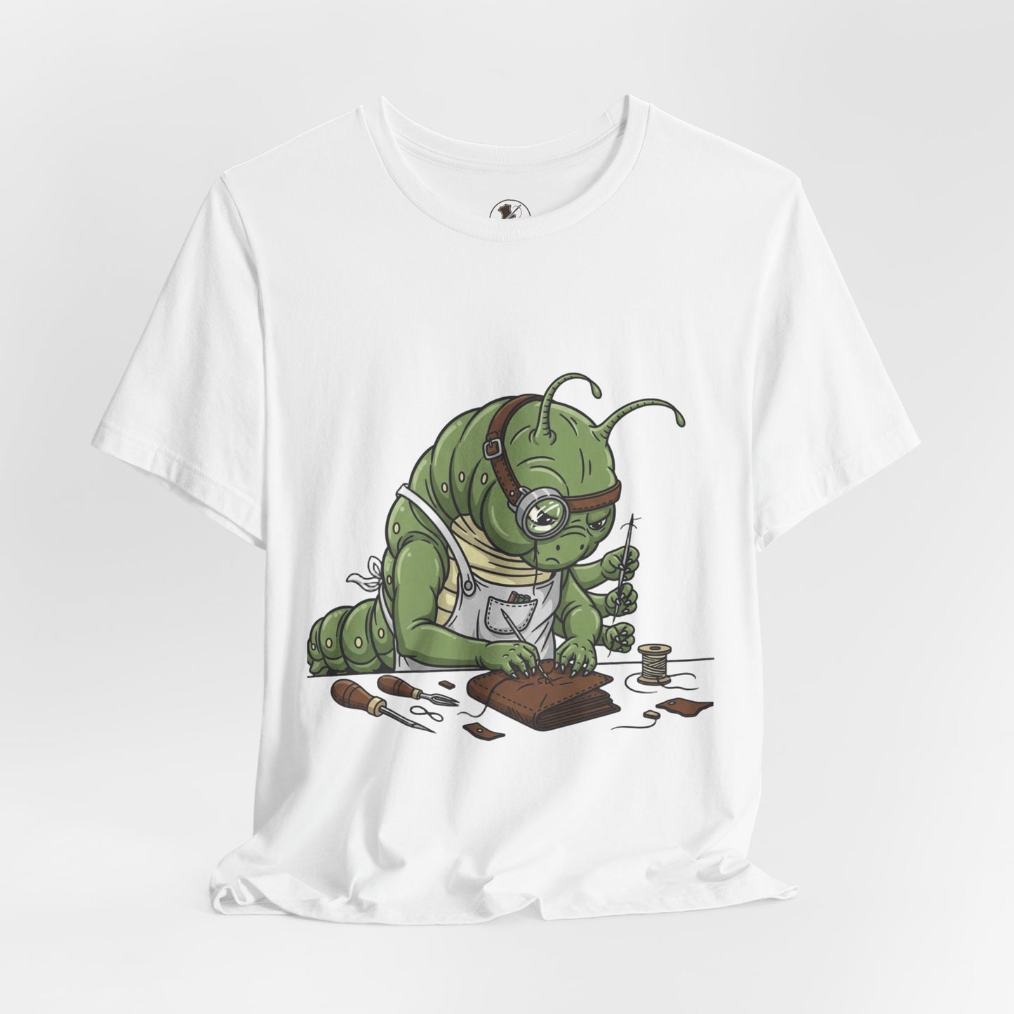Cute Critter Crafting Tee - Fun Graphic Unisex T-Shirt for Creatives, Perfect Gift for Artsy Individuals - ArtOm_farm™ LEATHER