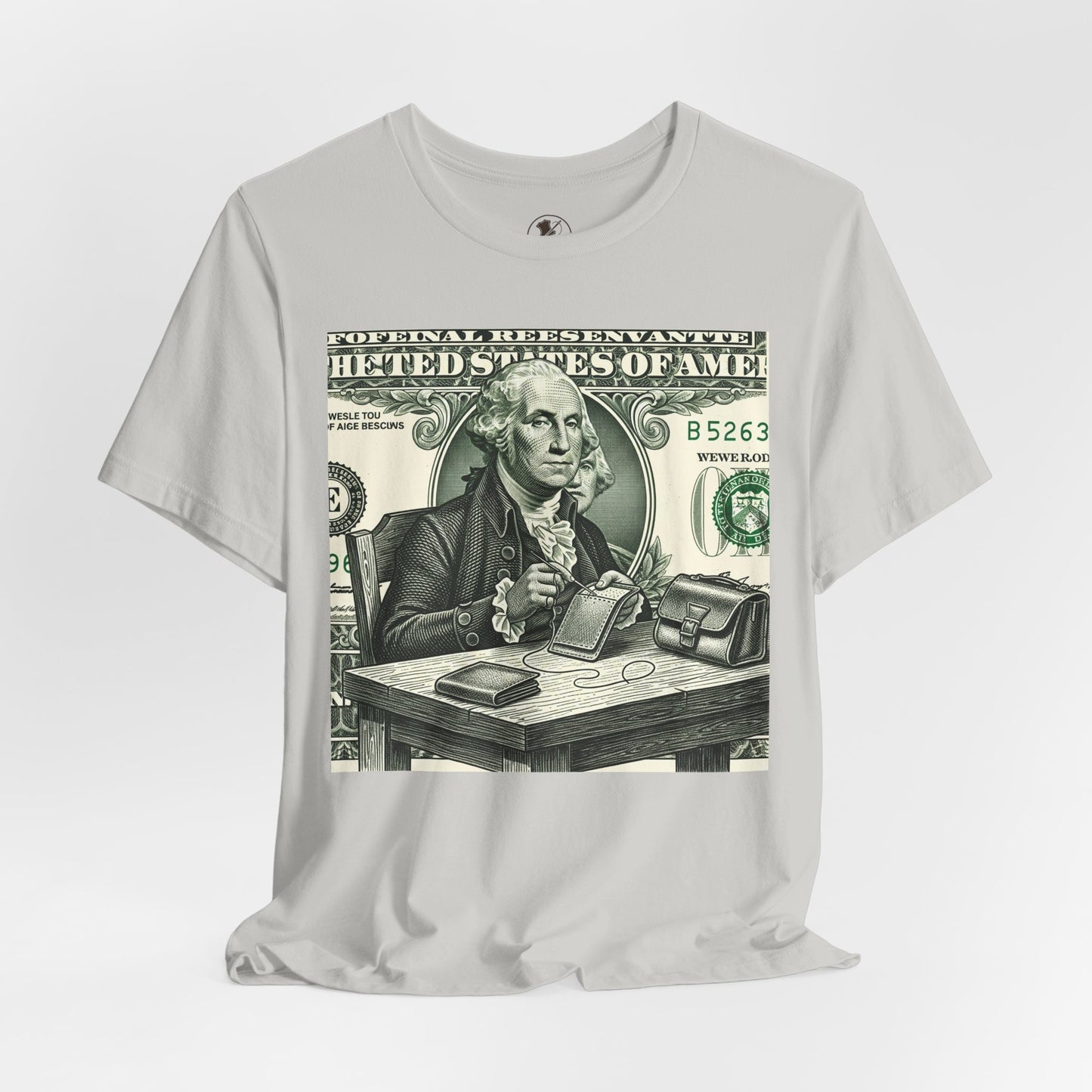 Alexander Hamilton Graphic Tee - Unisex Jersey Shirt for History Lovers, Vintage Style Casual Wear, Great Benjamin Franklin Graphic Tee Gift - ArtOm_farm™ LEATHER