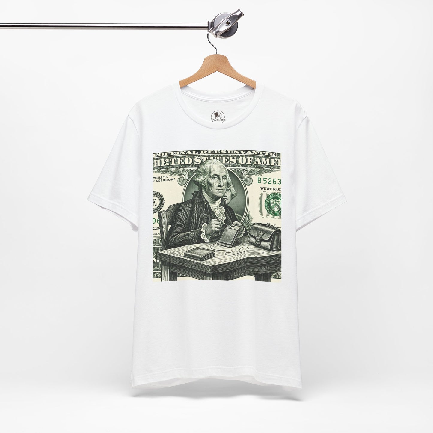 Alexander Hamilton Graphic Tee - Unisex Jersey Shirt for History Lovers, Perfect Father's Day Gift, Vintage Style Casual Wear - ArtOm_farm™ LEATHER