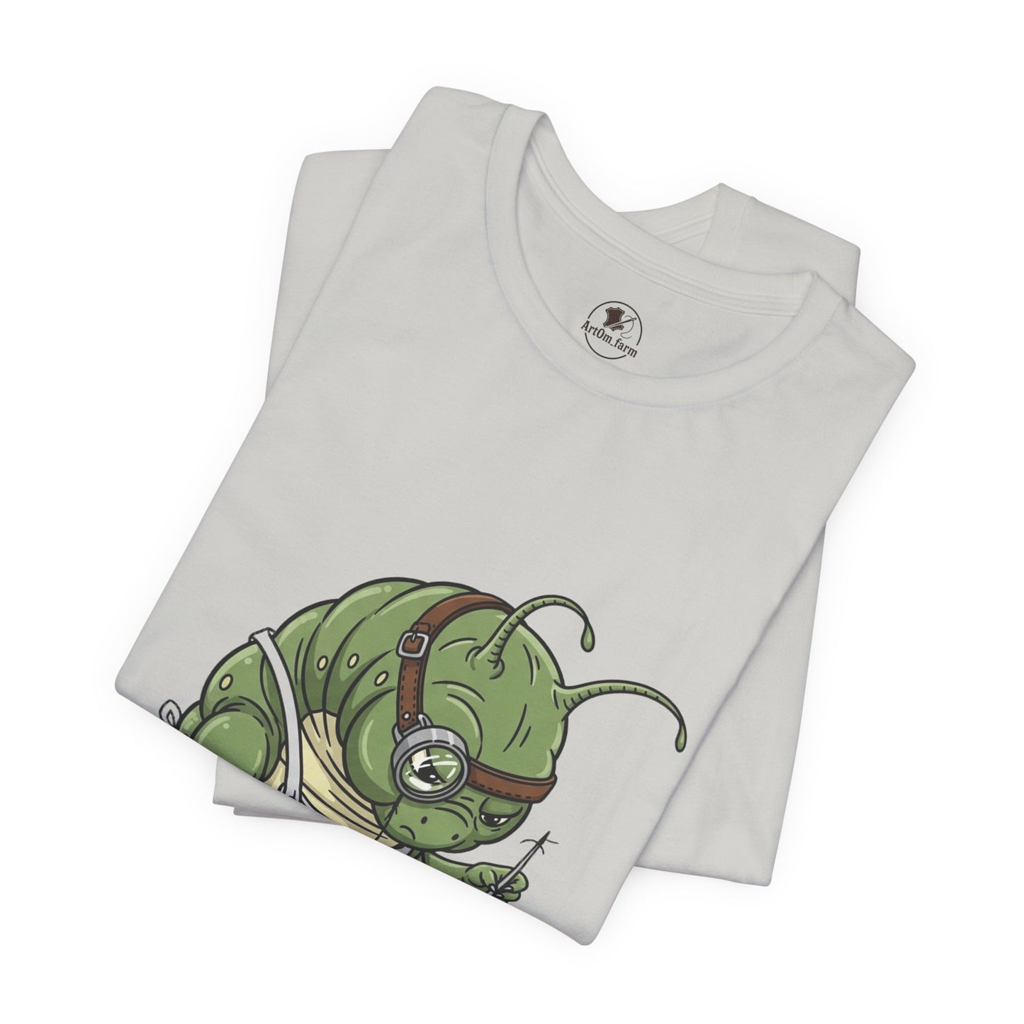 Cute Critter Crafting Tee - Fun Graphic Unisex T-Shirt for Creatives, Perfect Gift for Artsy Individuals - ArtOm_farm™ LEATHER