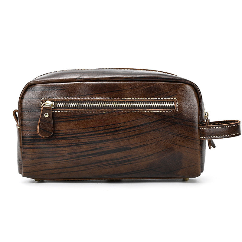 European And American Style Crazy Horse Leather Clutch for Men - ArtOm_farm™ LEATHER