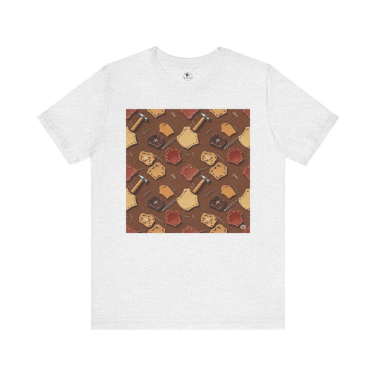 Gourmet Cookie Tee - Sweet Treat Shirt for Food Lovers, Perfect Gift for Baking Enthusiasts - ArtOm_farm™ LEATHER