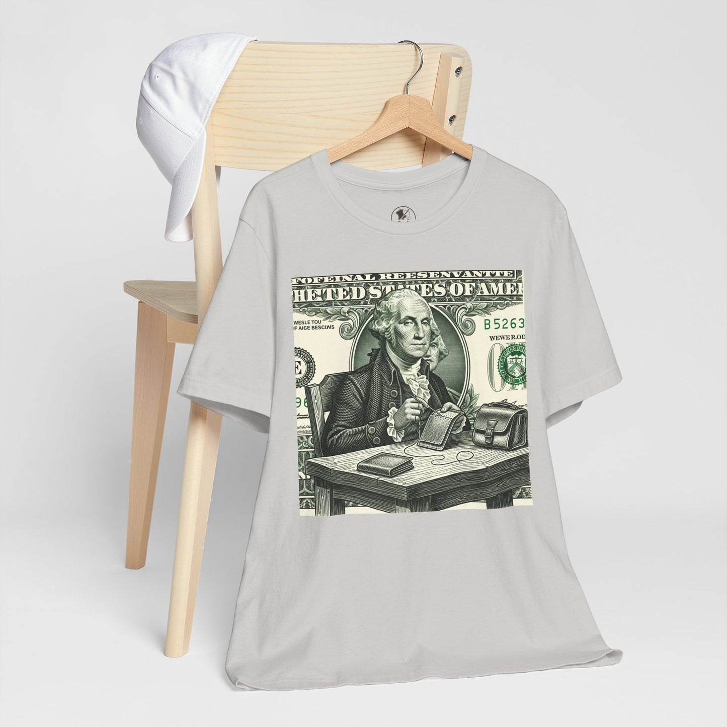 Alexander Hamilton Graphic Tee - Unisex Jersey Shirt for History Lovers, Vintage Style Casual Wear, Great Benjamin Franklin Graphic Tee Gift - ArtOm_farm™ LEATHER